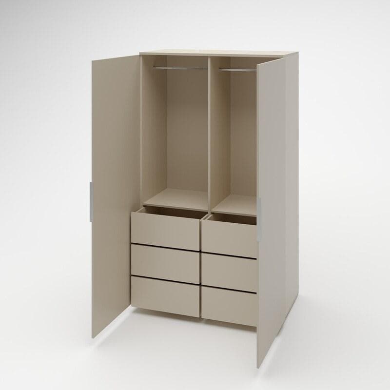 کمد لباس تمام mdf طرح مدرن کد bt_11 — تصویر ۲
