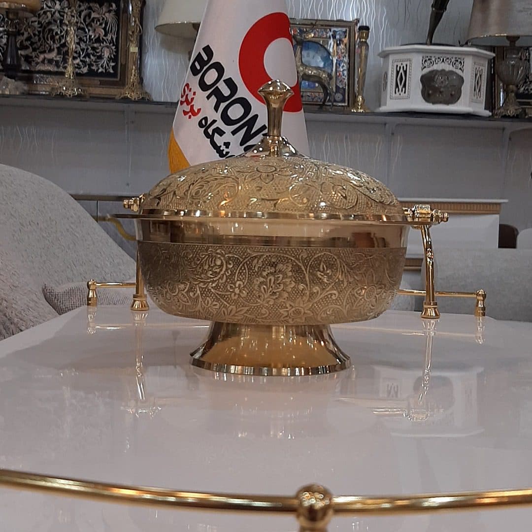 شکلات خوری متوسط برنزی طرح ۱۴۰۳