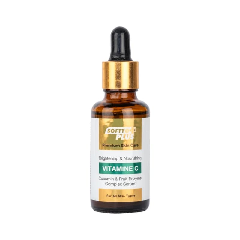 سرم روشن کننده و مغذی ویتامین سی سافتو پلاس 30ml — تصویر ۲
