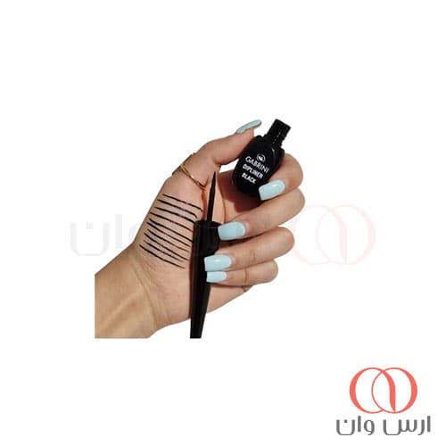 خط چشم ضد آب مات گابرینی مدل Depliner Black — تصویر ۹