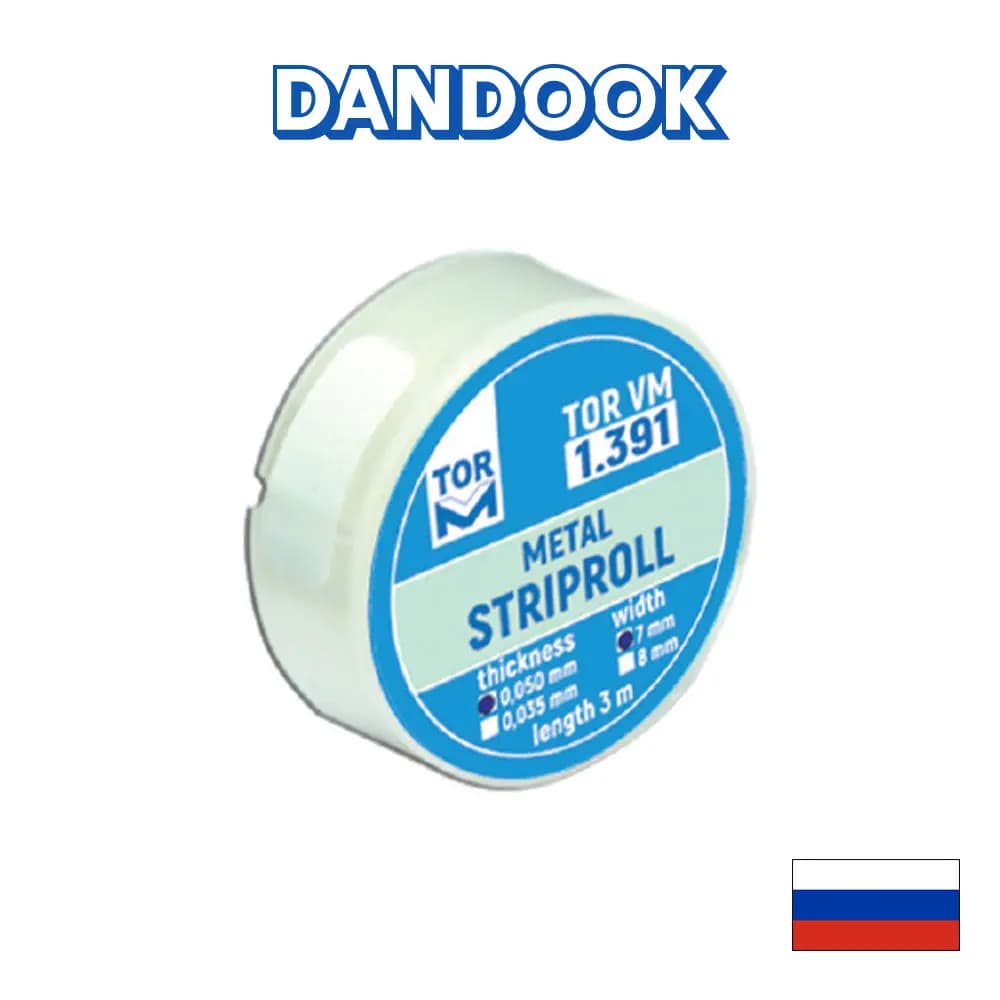 نوار ماتریس فلزی رولی تور وی ام-Metal Strip Roll