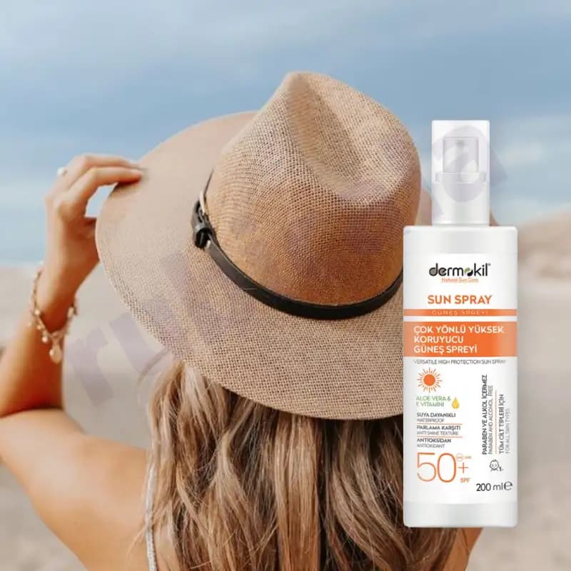 ضد آفتاب درموکیل SPF50 با محافظت بالا 200ml — تصویر ۳