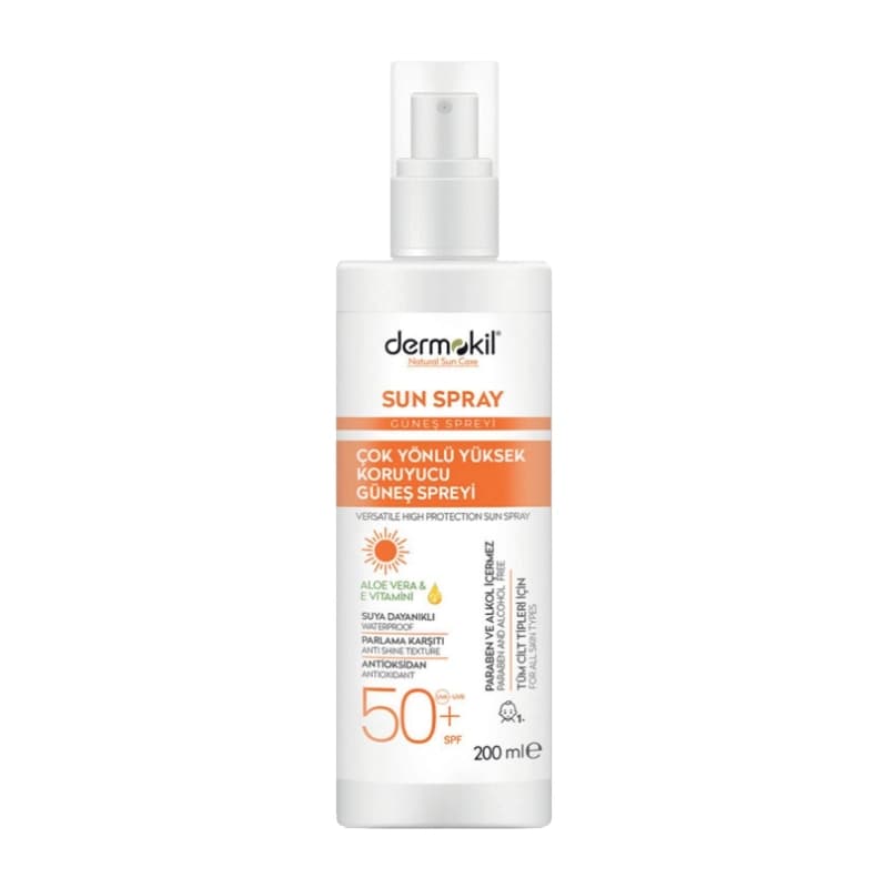 ضد آفتاب درموکیل SPF50 با محافظت بالا 200ml