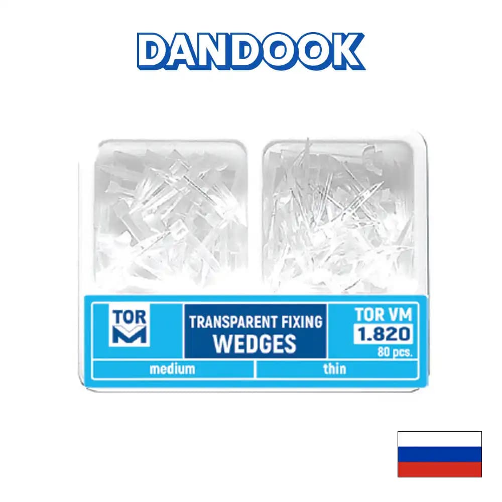 کیت وج پلاستیکی تور وی ام-Plastic Dental Wedge Kit