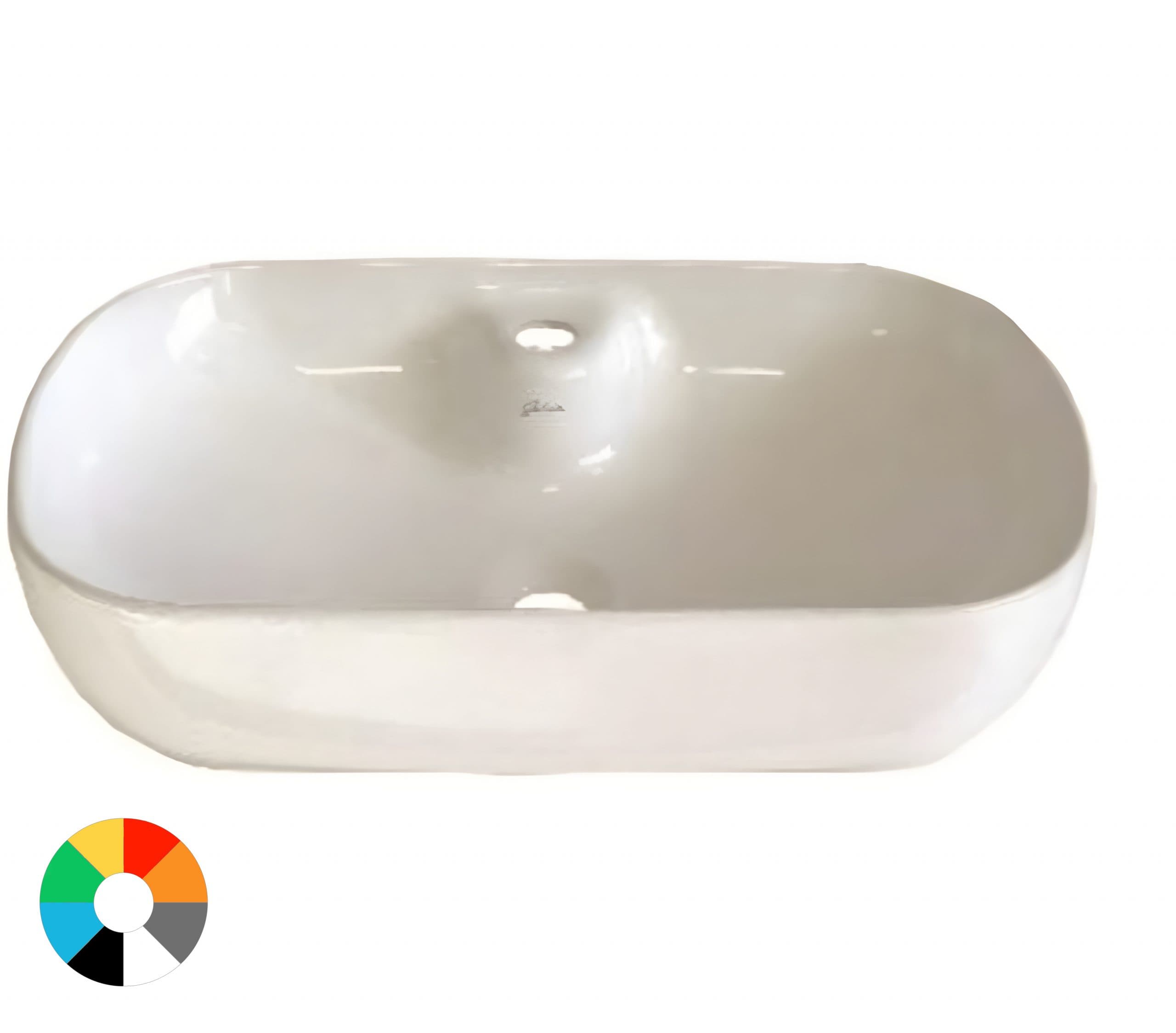 روشویی گاتریا مدل رو صفحه ای MG60 شیر سرخود