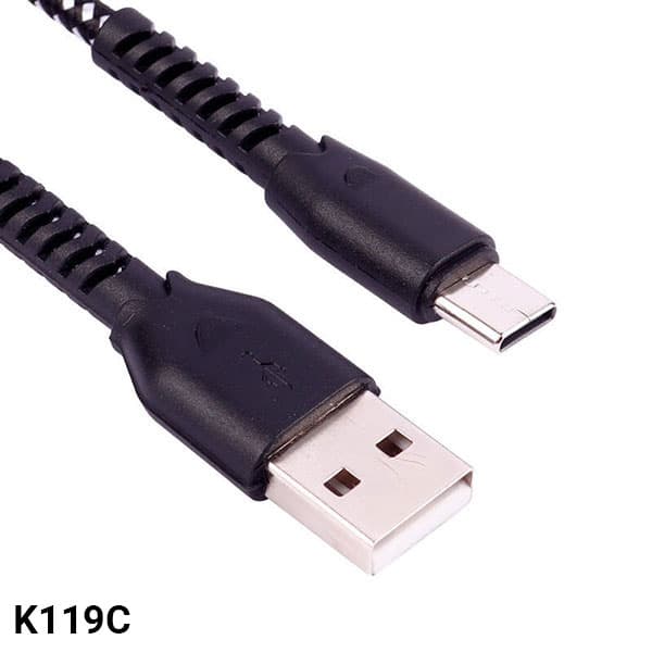 کابل شارژ 1.1 متری Type-C کینگ استار K119C — تصویر ۲