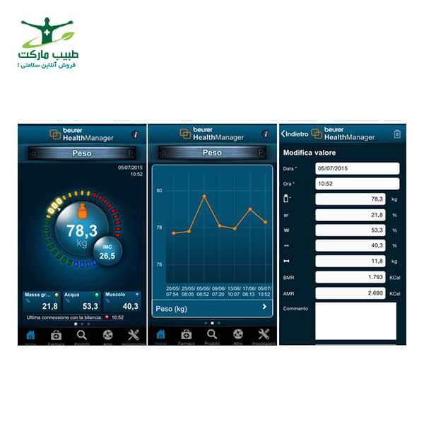 ترازو Beurer مدل BF 700 — تصویر ۲