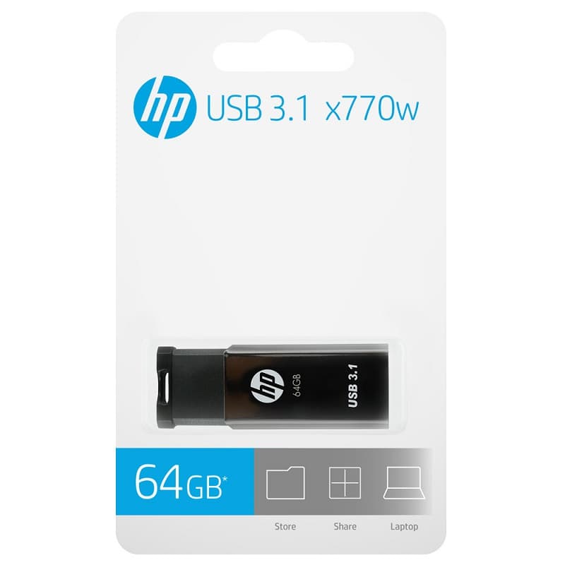 فلش مموری 64 گیگابایت اچ پی x770W — تصویر ۳