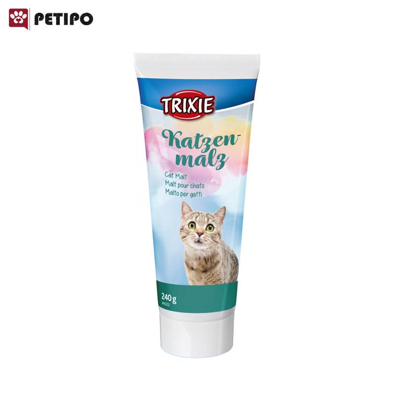 خمیر مالت گربه آنتی هربال تریکسی (Trixie Anti-Hairball Malt Paste) وزن 240 گرم