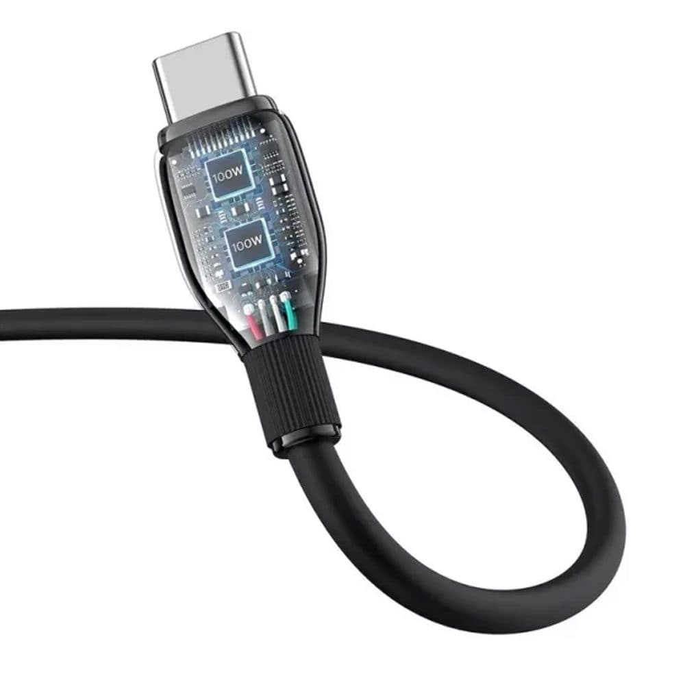 کابل شارژ USB به Type-C باسئوس مدل P10355703 طول 1.2 متر — تصویر ۷