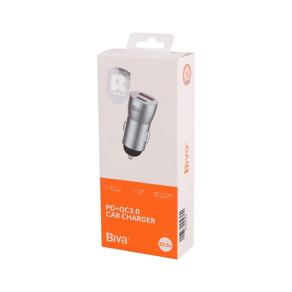 شارژر فندکی بیوا مدل CC-18 توان 22.5 وات — تصویر ۲