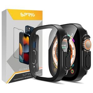 کاور اسپریگ مدل SP-360 مناسب برای اپل واچ Ultra 49 میلیمتری به همراه محافظ صفحه نمایش