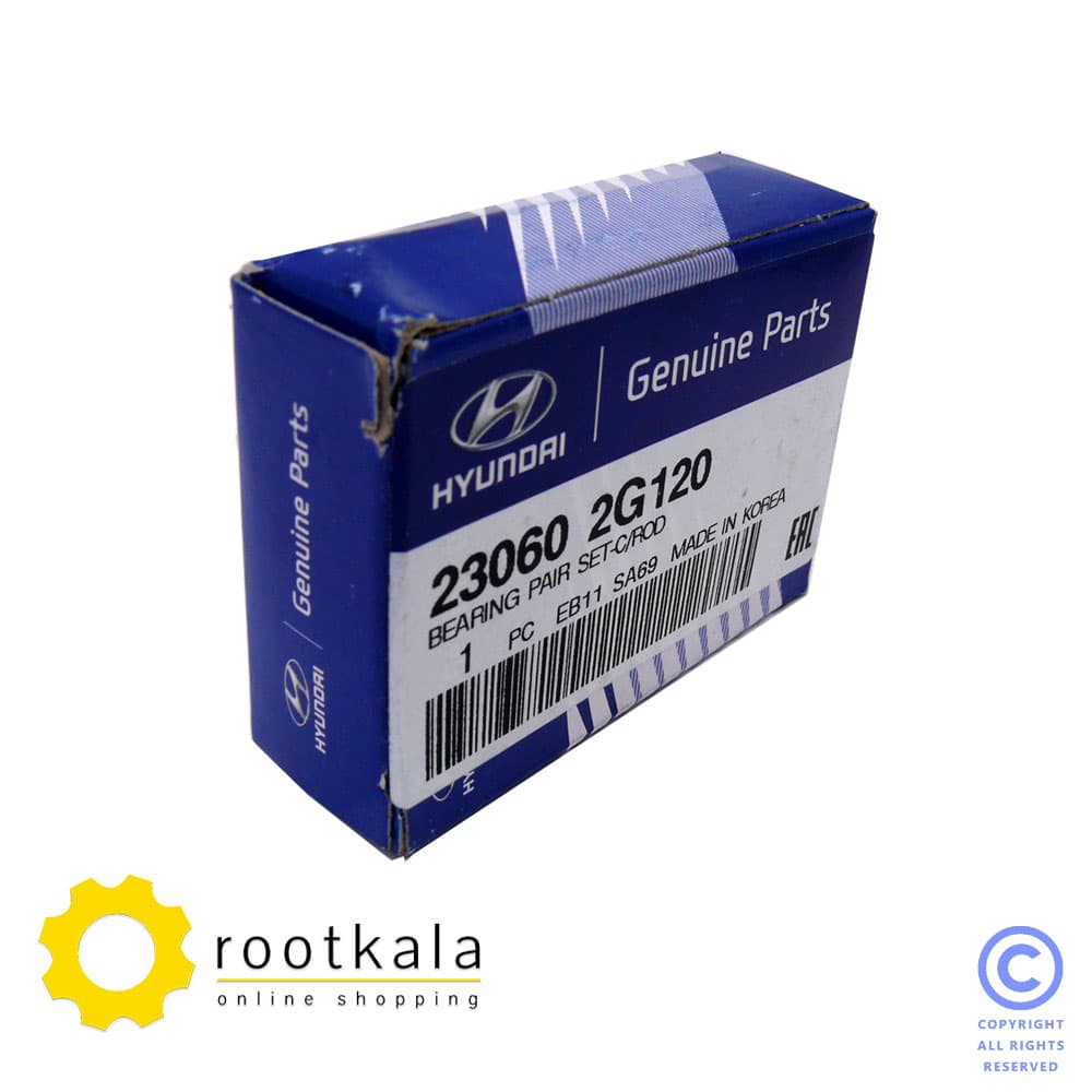 یاتاقان موتور خودرو هیوندای و کیا 230602G120 — تصویر ۲