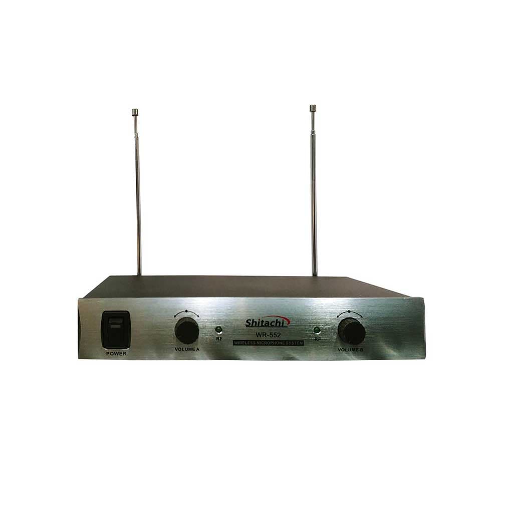 میکروفن بی سیم دو کانال شیتاچی مدلWR-552 — تصویر ۲