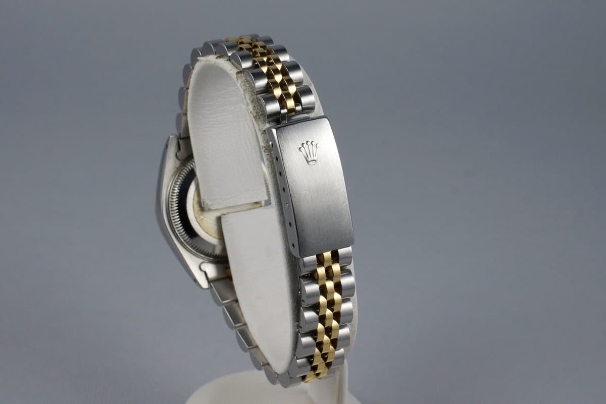 ساعت مچی رولکس مدل Datejust صفحه طلایی — تصویر ۴
