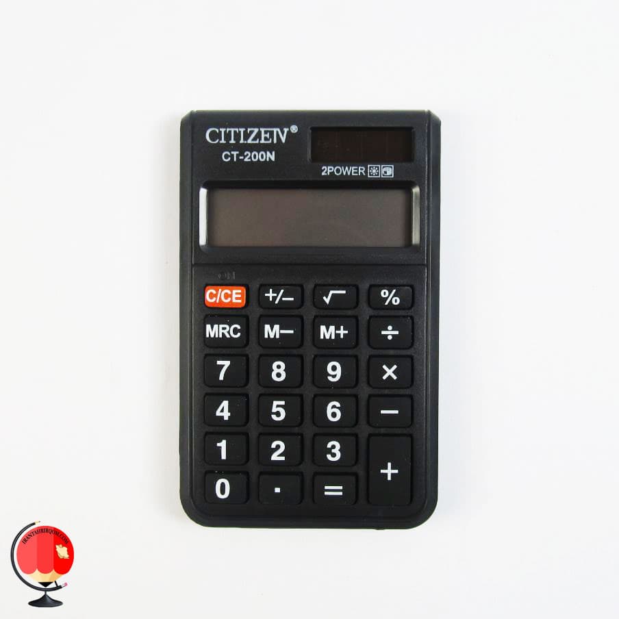 ماشین حساب Citizetv مدل CT-200N — تصویر ۳