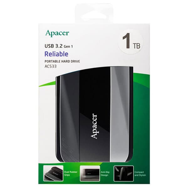 هارد اکسترنال 1 ترابایت اپیسر AC533 — تصویر ۴