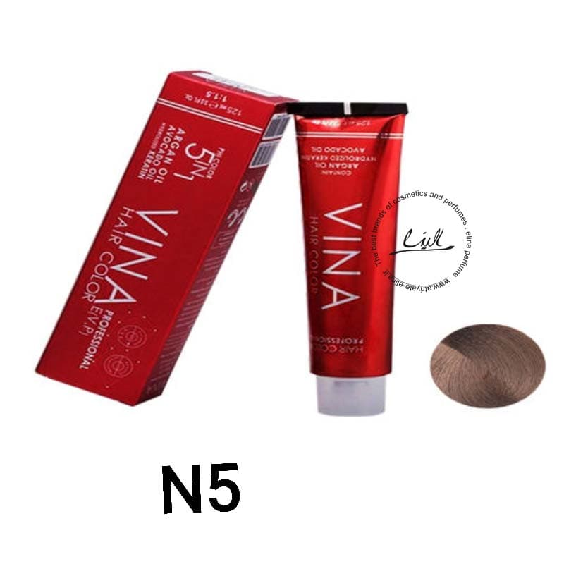وینا رنگ مو شماره N5