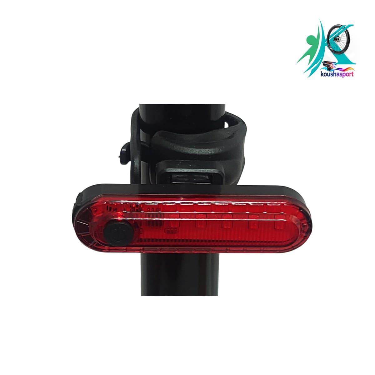 چراغ خطر دوچرخه شارژی مدل ولکانو (VOLCANO rechargeable tail light) — تصویر ۴