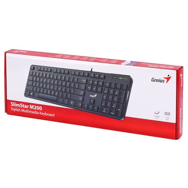 کیبورد باسیم جنیوس SlimStar M200 — تصویر ۳