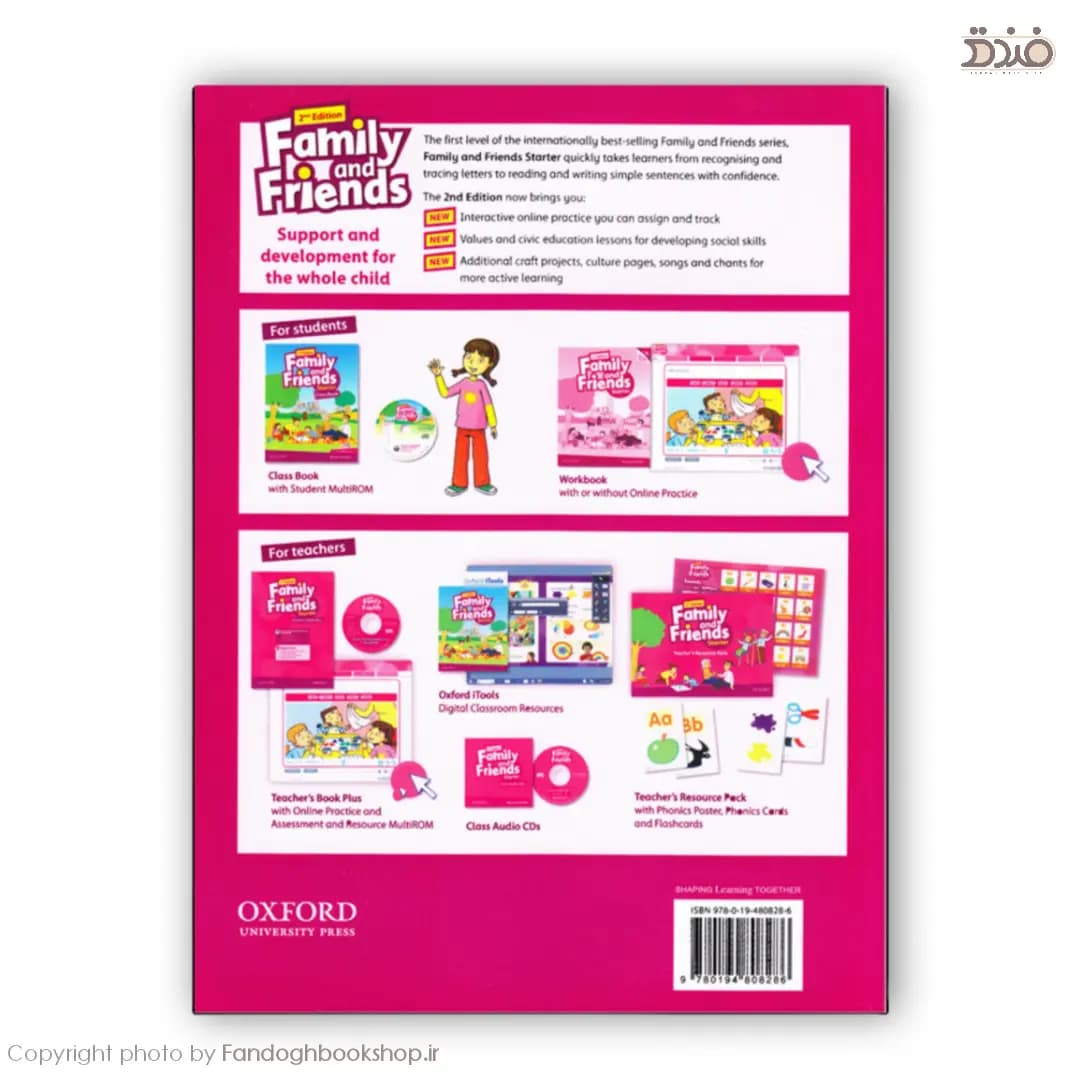 فمیلی اند فرندز استارتر ویرایش دوم Family and Friends starter 2nd Edition — تصویر ۴
