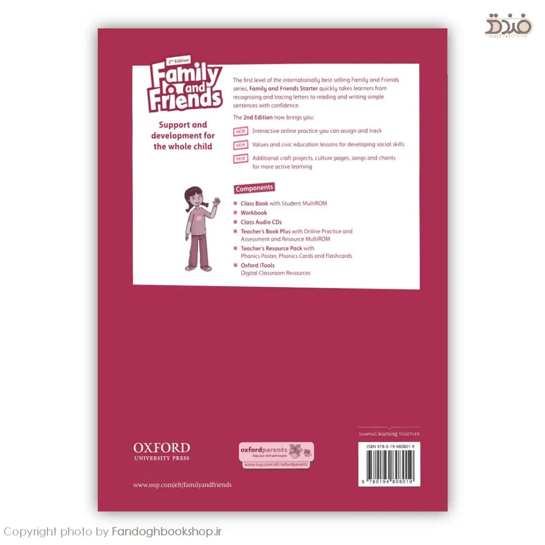 فمیلی اند فرندز استارتر ویرایش دوم Family and Friends starter 2nd Edition — تصویر ۶
