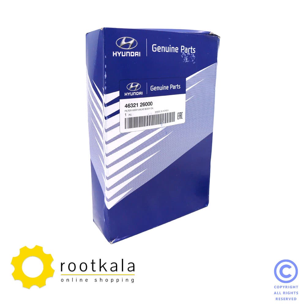 فیلتر روغن گیربکس خودرو هیوندای و کیا 4632126000 — تصویر ۲