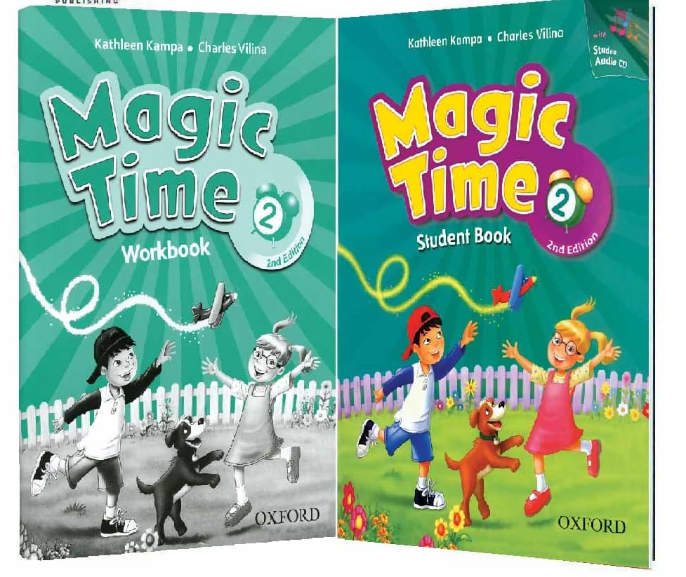 کتاب زبان Magic Time 2 به همراه کتاب‌کار و CD