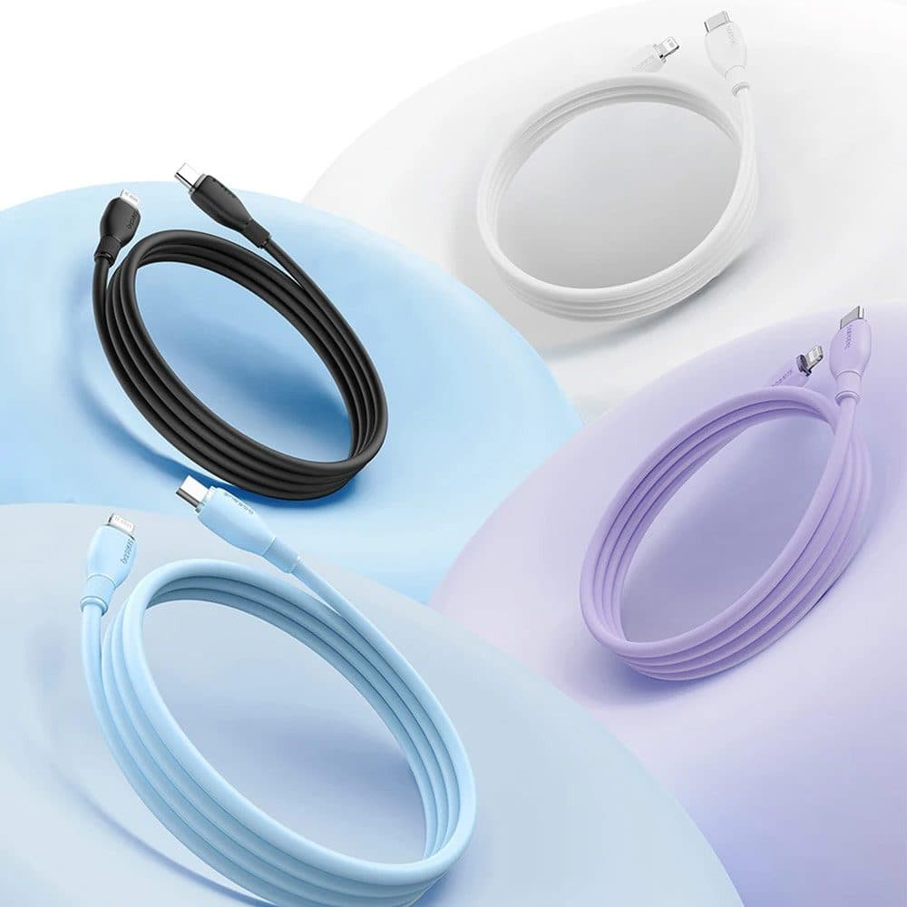 کابل لایتنینگ به Type-C باسئوس مدل CB000053 طول 1.2 متر توان 20 وات — تصویر ۶