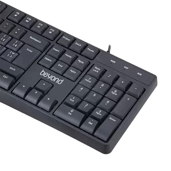 کیبورد باسیم ارگونومیک بیاند BK-2230 — تصویر ۳