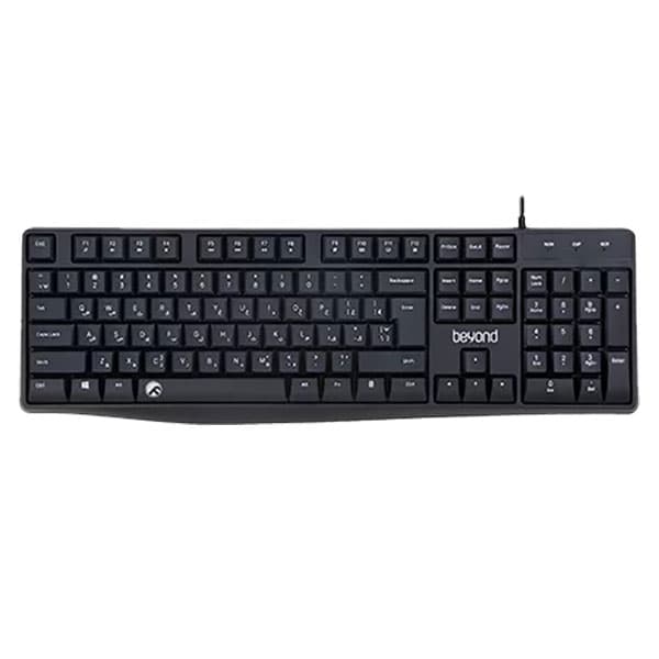 کیبورد باسیم ارگونومیک بیاند BK-2230