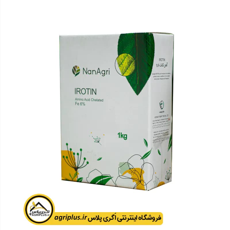 کود کلات آهن آیروتین ۶ درصد نان اگری