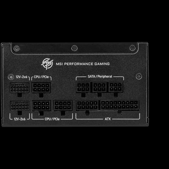 پاور ام اس ای مدل MSI MPG A1250 GS — تصویر ۲