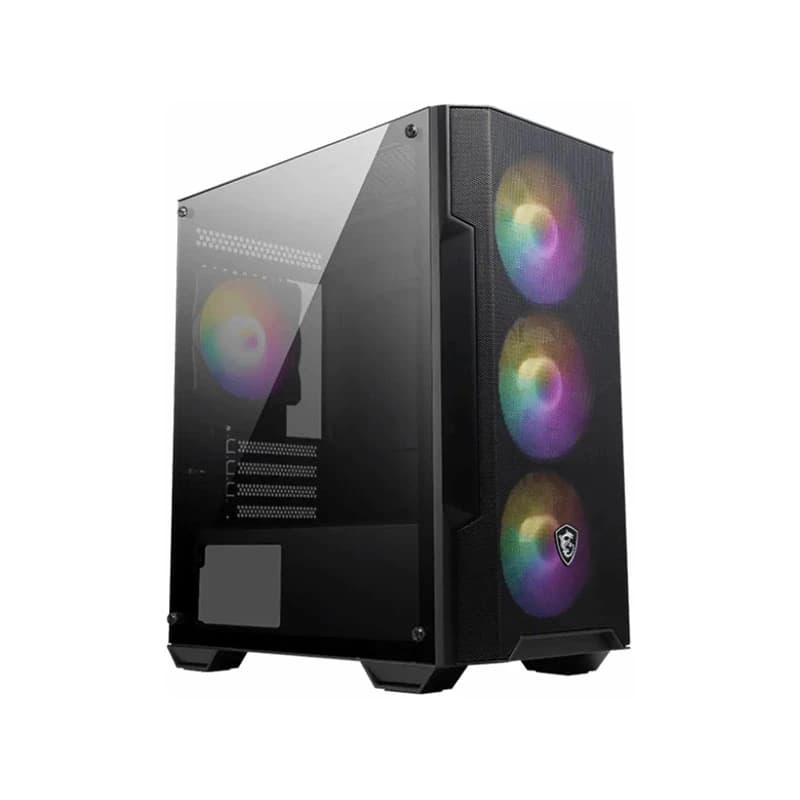 کیس کامپیوتر مشکی ام اس ای مدل MSI TAG FORGE M100A BLACK