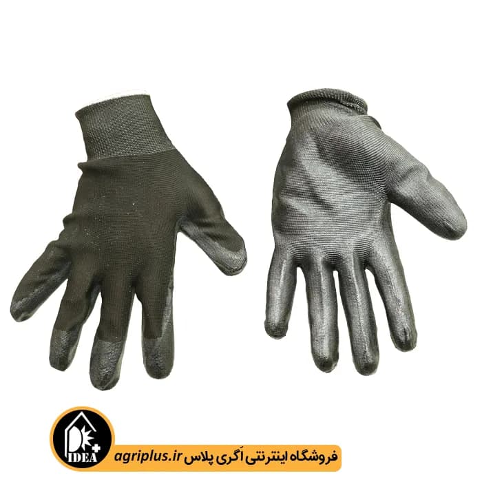 دستکش کار نیتریل مشکی