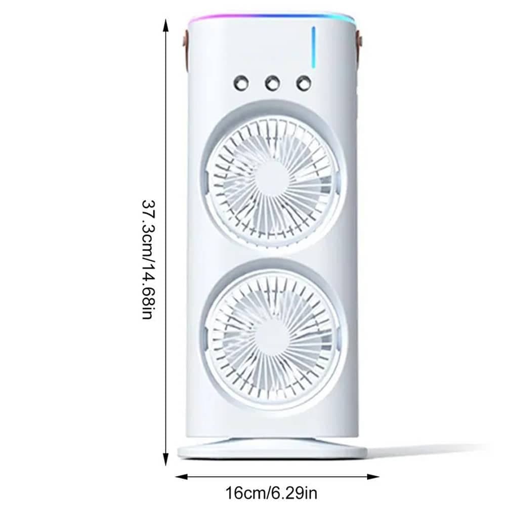 پنکه شارژی 2 فن Spray Mist Fan — تصویر ۲
