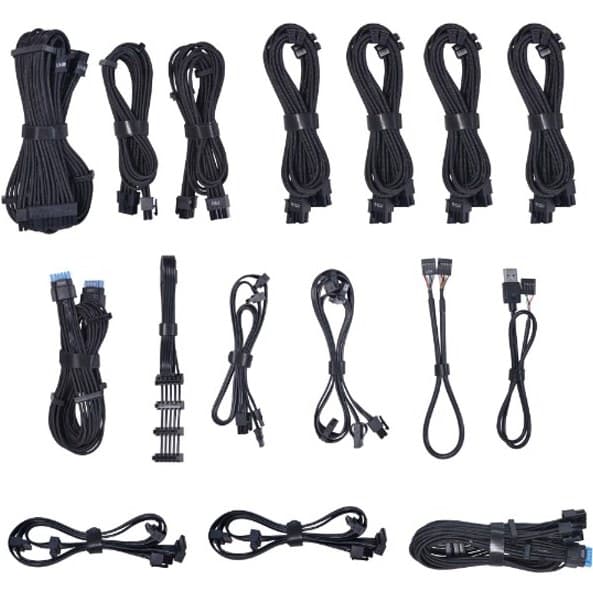 پاور کامپیوتر لیان لی مدل LIAN LI EDGE 850 UK BLACK FULL MODULAR — تصویر ۲