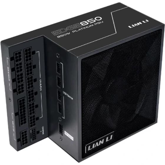 پاور کامپیوتر لیان لی مدل LIAN LI EDGE 850 UK BLACK FULL MODULAR