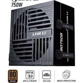پاور کامپیوتر لیان لی مدل LIAN LI RB 750 BLACK — تصویر ۳