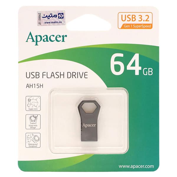 فلش مموری 64 گیگابایت اپیسر AH15H — تصویر ۳