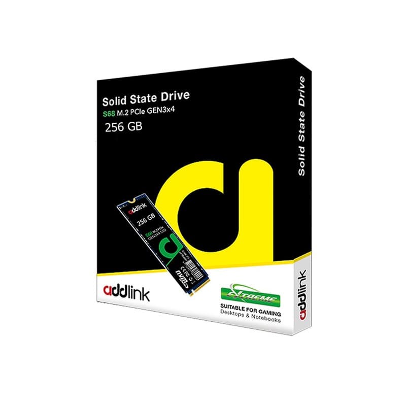 حافظه ssd ادلینک مدل s68 M.2 GEN3x4 ظرفیت 256GB — تصویر ۲