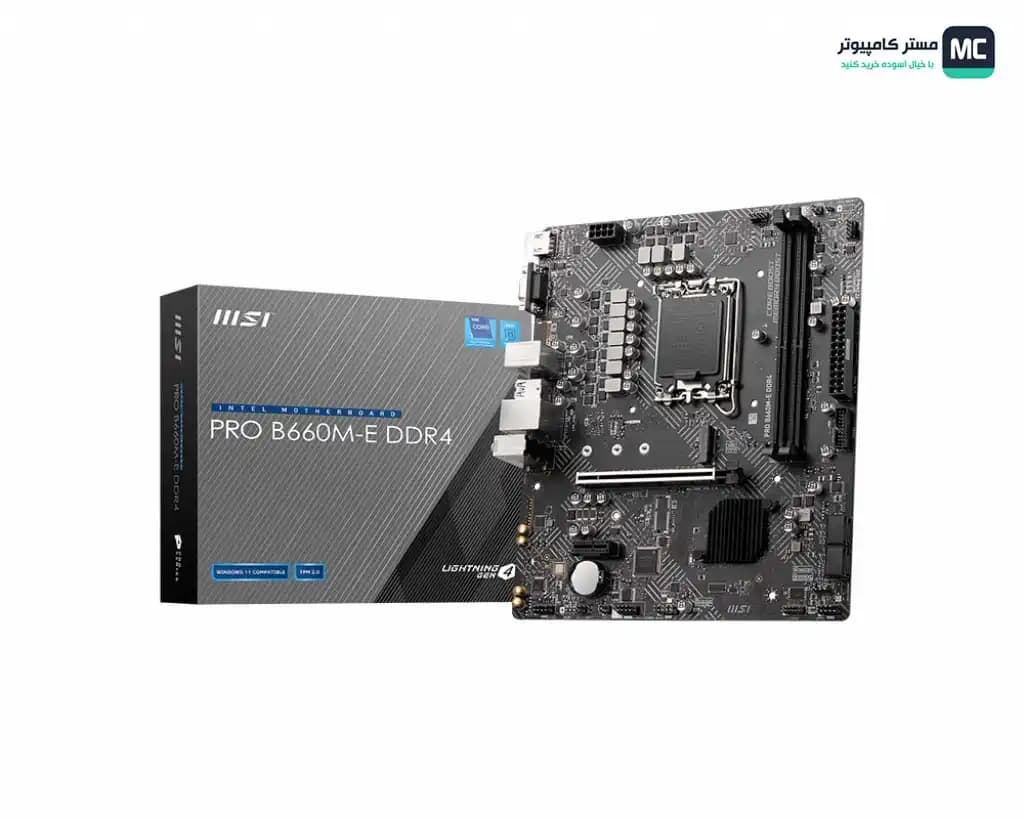 مادربرد ام اس آی مدل PRO-B660M-E DDR4 — تصویر ۶