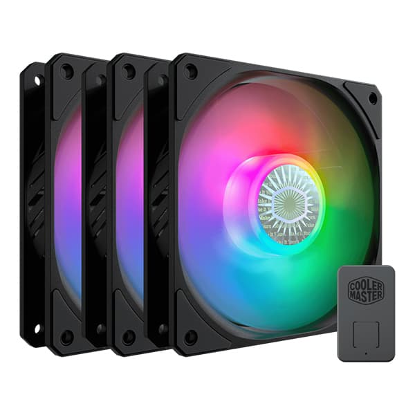 فن کیس کولر مستر SICKLEFLOW 120 ARGB بسته 3 عددی