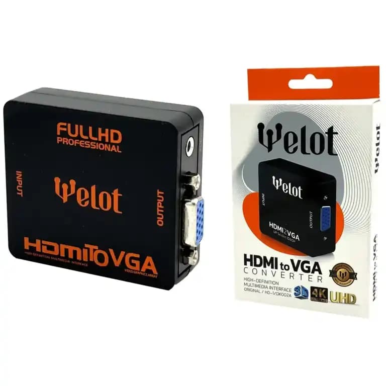 تبدیل HDMI To VGA ویلوت/Welot