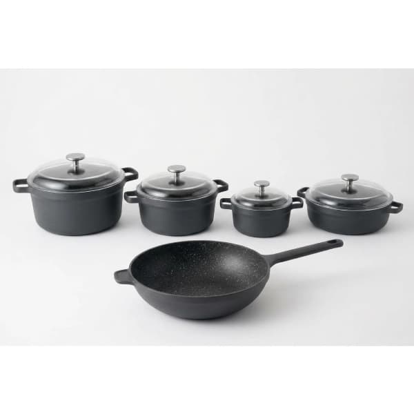 سرویس قابلمه و تابه 9 پارچه برگهف مدل BergHOFF Gem