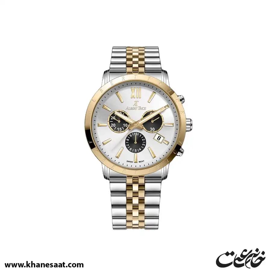 ساعت ست مچی مردانه و زنانه آلبرت ترایس مدل 20309-02 & 20310-12 — تصویر ۲