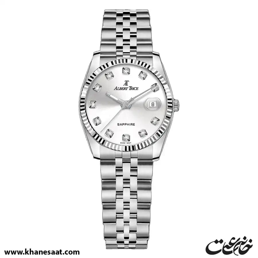 ساعت ست مچی مردانه و زنانه آلبرت ترایس مدل 20331-03 & 20332-13 — تصویر ۳