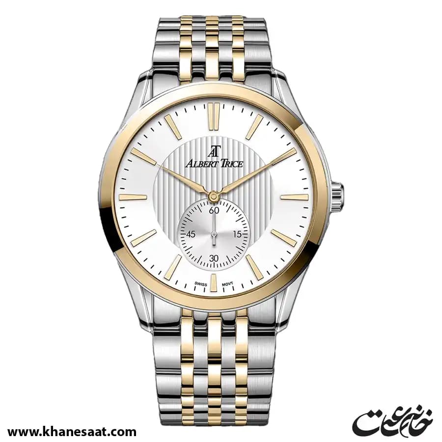 ساعت ست مچی مردانه و زنانه آلبرت ترایس مدل 20333-02 & 20334-12 — تصویر ۲