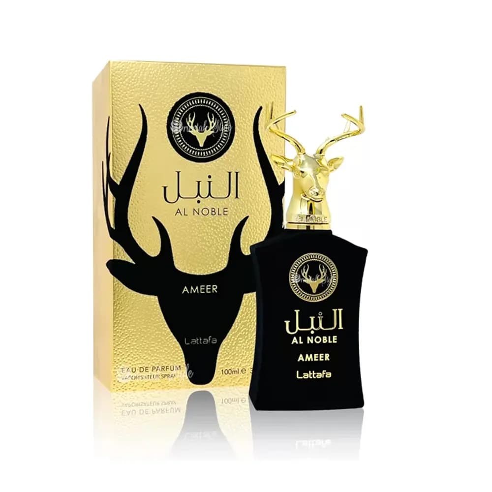 عطر ادکلن النبل عامر مشکی لطافه — تصویر ۳