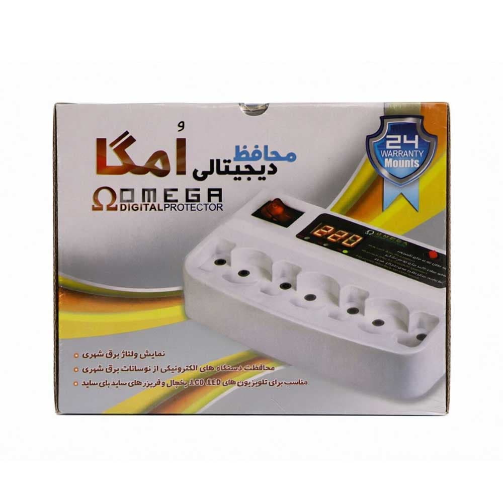 محافظ برق هفت خانه امگا 3 متری Omega — تصویر ۲